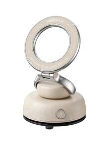 REMAX Vacuum Suction Magnetic Car Phone Mount, N55 Strong Magnetic Hold, 360° Rotation & 170° Foldable Dashboard Phone Holder, One-Hand Use, MagSafe Compatible, Magnetic Ring Included, Car Accessories, Car Essentials, Car Stuff - -c36i - View 11