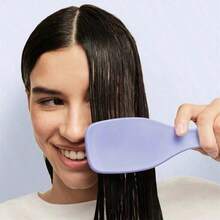 Soft Bristle Hair Brush - Painless Dry & Wet Use, Suitable For All Hair Types (Straight, Curly, Thick, Fine) - Anti-Static, Gentle Scalp Massage, Anti-Tangle Styling Comb, Suitable For Women, Children And Men - Macaron Color - Multicolor - View 2