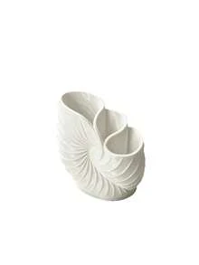 Stylish Conch Spiral Toothbrush Holder, Creative Conch Spiral Storage Box, Three-Compartment Wash Cup Storage Box, Desktop Storage Rack, Multi-Functional Storage Rack.Suitable For Use In Bathrooms, Bedrooms, Offices, And Other Settings. - Multicolor - View 12