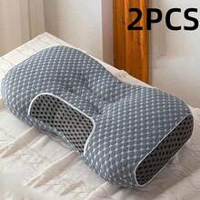 2 Adjustable Height Side Sleeper Pillows, Soft As Feathers, Fluffy White Large Size, Suitable For Side, Back And Stomach Sleeping - Pillow - View 8