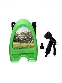 1 Set Expandable Polyethylene Garden Hose, 50/100ft Green Flexible Hose With Adjustable Multi-Mode Spray Nozzle And Portable Storage Rack, Suitable For Garden, Lawn, Yard, Patio, Car Washing And Pet Bathing Outdoor Watering And Cleaning - Multiple Styles - View 12