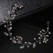 1pc Casual Party Elegant ABS Plastic (ABS Resin) Headband Bridal Wedding Hair Accessory All Season - Multicolor - View 4