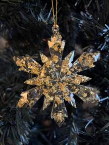 1件鏡面雪花吊墜矽膠模具，創意DIY冬季雪花石膏模，環氧樹脂模具，適用於節日家居裝飾與禮品製作，手工鑄造模具，新年與聖誕裝飾石膏模 - 01-直耳兔子托盤矽膠模具 - 查看 8