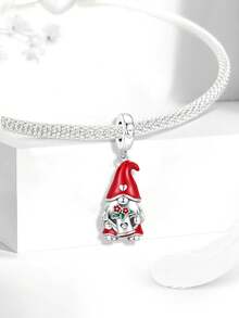 1 Holiday Limited Edition Color Diamond Christmas Tree, Christmas Clothes Pendant, Creative Exquisite Bead String DIY Bracelet Necklace Gift - Silver - View 10
