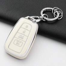 2/3/4 Buttons Camry CHR Corolla RAV4 Alphard Land Cruiser Prado Prius 2017-2022 TPU Car Key Fob Cover Keychain - B - View 30