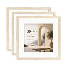 Mosearon 3pcs/1pc Solid Wood Photo Frame - A3, A4, 30x40CM, Multiple Sizes. Home Decor Photo Frame - Can Be Hung On Wall Or Placed On Table. Perfect For Portraits, Landscape Photos And Birthday Photos. Great Gift For Friends. - Solid Wood Photo Frame - View 35