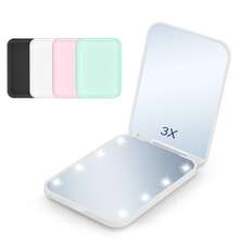 LED Makeup Mirror, Portable Mini Makeup Mirror, Travel Makeup Mirror, Suitable For Dorm, Travel, Office, Best Gift For Women - Multicolor - View 7
