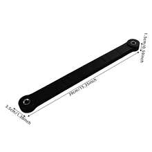 YUNRUX Offset Extension Wrench W/ Adapters & Storage Case, 1/4 3/8 1/2 Socket Compatible Titanium Alloy Tool For Automotive Motorcycle Home Repair - Black - View 3