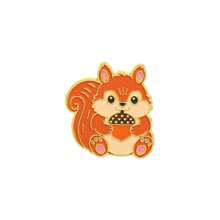 Cute Cartoon Animal Enamel Pins Set, Kawaii Rabbit Panda Squirrel Cat Bear Lapel Badge For Backpack Clothes Decor, Lovely Gift For Animal Lovers - Multicolor - View 17