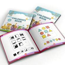 Logical Thinking Activity Notebooks, Visual Observation Games, Odd One Out, Counting Practice, Shape Patterns, Matching Puzzles, Classification And Problem Solving Exercises For Focus, Reasoning And Brain Training - Logical Thinking Activity Notebooks - View 10