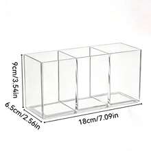 1 Clear Bar Straw Dispenser, Small Disposable Cup Holder, Suitable For Straws, Coffee Stirrers, Disposable Cups, And Coffee Pod Organizer - Multicolor - View 8