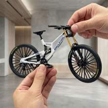 1 pieza Nuevo modelo de bicicleta de aleación de metal, bicicleta de montaña simulada, bicicleta, bicicleta de carretera, juguete decorativo de exhibición, regalo - Multicolor - Ver 31
