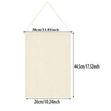 1pc Enamel Pin Display Hanging Banner, Fabric Brooch Pin Collection Storage Wall Tapestry, Wall Decor Badge Display Holder - Multicolor - View 11