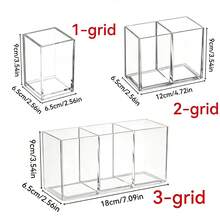 1 Clear Bar Straw Dispenser, Small Disposable Cup Holder, Suitable For Straws, Coffee Stirrers, Disposable Cups, And Coffee Pod Organizer - Multicolor - View 5