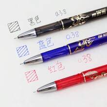 104pcs/Set (4 Pens + 100 Refills) 0.38mm Erasable Pens, Affordable, Smooth Writing, Quick Drying, Perfect As Teacher Gift, Back To School Office Stationery Set, Daily Writing Liquid Ink Ballpoint Pens - Round - View 8