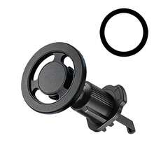Magnetic Car Phone Holder Air Vent Mount, 360° Rotating Strong Magnetic Phone Holder, Universal Car Navigation Phone Mount Compatible With All Smartphones - Magnetic - View 9