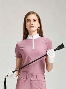 Horse Riding Training Whip, Riding Crop, Used For Horse Training, Equestrian Accessory Tool, Non-Slip Handle, Comfortable Grip, Flexible And Durable, Suitable For All Riders, Can Be Used For Outdoor Training, Horse Racing, Ideal Gift For Valentine's Day, Thanksgiving, Christmas And Halloween, - Multicolor - View 2
