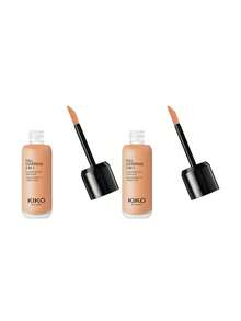KIKO Milano [حزمة] كريم أساس ومصحح عيوب 2 في 1 تغطية كاملة WB30 بيج دافئ 25 مل * 2 - WB30 بيج دافئ - مشاهدة 2