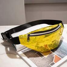 Personalized Fashion Waterproof Fanny Pack PU Large Capacity Wallet Holiday Travel Outdoor Running Shoulder Bag Women's - Multicolor - View 13