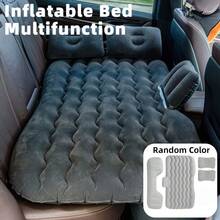 Inflatable Car Mattress, Car Air Bed, Suitable For Back Seat Sleeping, Outdoor Camping, Picnic, Travel Seat Bed, Men's Car Accessories. Suitable For SUV Models, Travel, Camping Car Rear Seat Sleeping - A - View 6