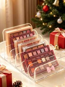 Acrylic Eyeshadow Palette Storage Box, Transparent Large Capacity Desktop Drawer-Style Storage Box, Transparent Cosmetic Storage Box, Makeup Brush Holder, Perfume Storage Box, Jewelry Box, ,Applicable For Living Room, Dining Room, Kitchen, Bedroom, - Multicolor - View 3