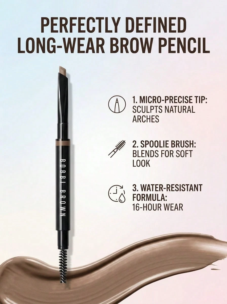 Bobbi Brown Long-Wear Brow Pencil Warm Blonde 0.33 G - Warm Blonde - View 1