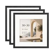 Mosearon 3pcs/1pc Solid Wood Photo Frame - A3, A4, 30x40CM, Multiple Sizes. Home Decor Photo Frame - Can Be Hung On Wall Or Placed On Table. Perfect For Portraits, Landscape Photos And Birthday Photos. Great Gift For Friends. - Solid Wood Photo Frame - View 43