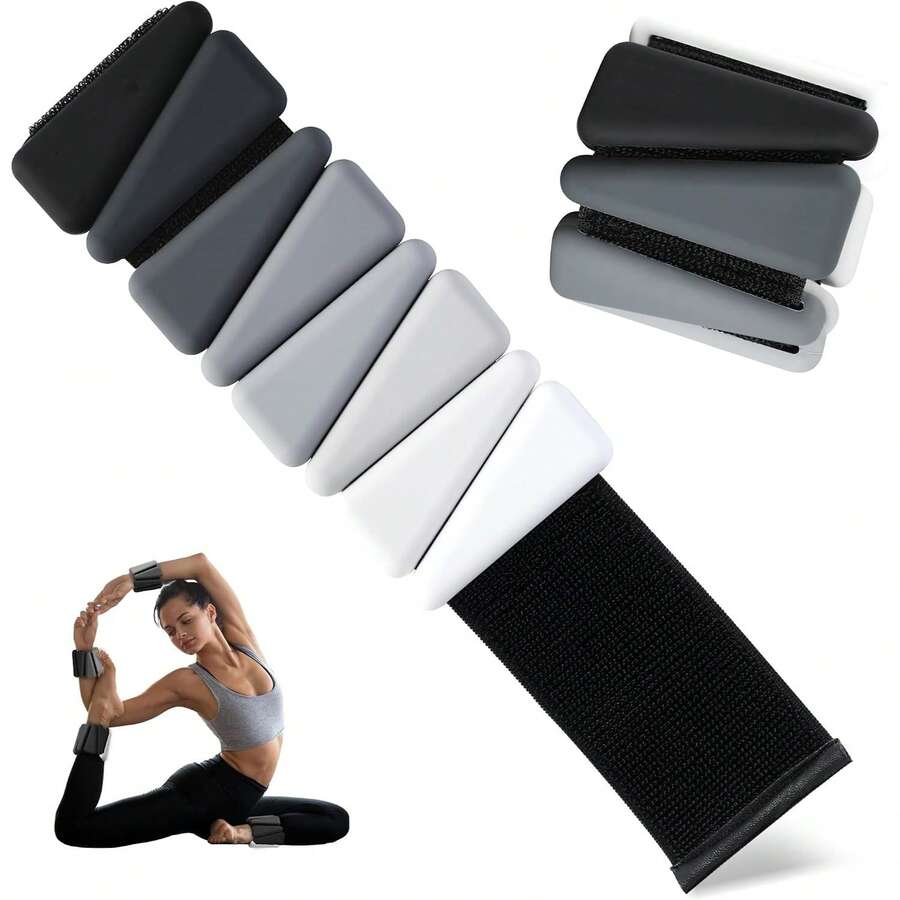 Unisex Wrist Weights Sandbags (2pcs Set), Wearable Ankle Weights, Suitable For Home Gym Workout, Sports, Outdoor Running, Yoga, Pilates And Strength Training