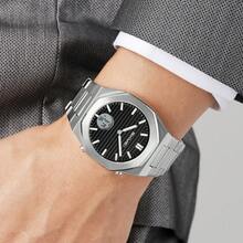 Skmei 2703 Luxury Men Digital Watch Stainless Steel Band EL Light Double Display In Stock Business Watch Supplier - Silver - View 6