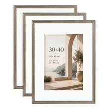 Mosearon 3pcs/1pc Solid Wood Photo Frame - A3, A4, 30x40CM, Multiple Sizes. Home Decor Photo Frame - Can Be Hung On Wall Or Placed On Table. Perfect For Portraits, Landscape Photos And Birthday Photos. Great Gift For Friends. - Solid Wood Photo Frame - View 59
