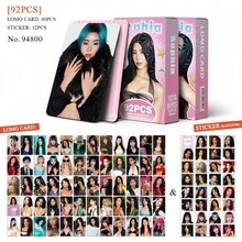 1PC 92pcs KATSEYE Solo Lara K-POP Merchandise LOMO Photocard - Multicolor - View 8