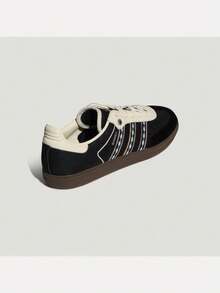 Adidas Originals Unisex SAMBA OG Low-Top Sports Casual Shoes LC5009 - Black and White - View 4