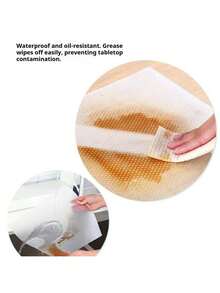 1 Roll Of Transparent White Anti Slip Drawer Pad, Kitchen Oil Resistant Protective Pad, Suitable For Anti Slip Pads In Cabinets, Drawers, And Shoe Cabinets, Kitchen Drawer Pad, Modern Style, Simple And Beautiful, Easy To Cut - Clear - View 8