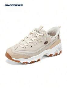 Skechers Women's Classic Retro Patchwork Chunky Sole Dad Shoes Daily Commute Casual Sneakers Panda Shoes - Taupe - View 2