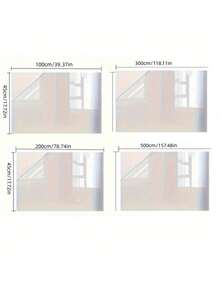 Self-Adhesive Transparent Wall Protection Film, Kitchen Oil-Proof, Waterproof And Oil-Proof Peel And Stick Splash Guard, Suitable For Wall And Cabinet Protection Film, Heat-Resistant Sticker, Transparent Tile Wall Sticker - Multicolor - View 6