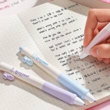 4支裝貓咪主題可伸縮原子筆 0.5mm黑色快乾筆 時尚極簡中性筆 順滑書寫 適合日記書寫與繪圖 寫作與辦公首選 適用於學生、學校、筆記、辦公室使用 教室獎勵 節日禮物 學用品/辦公用品 - 多色 - 查看 11