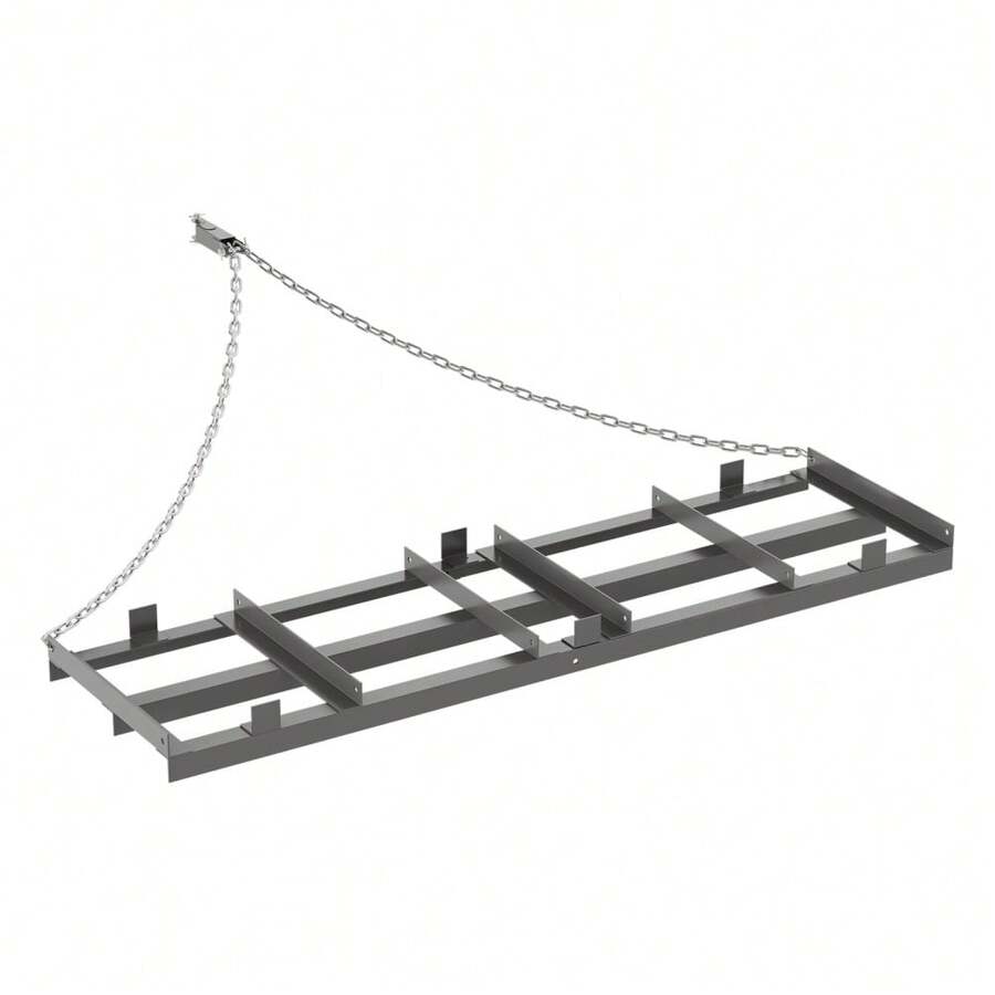 GOCAPTAIN Heavy Duty 6FT Drag Harrow for ATV, UTV, Tractor – Tow Behind Grader and Land Leveler with Robust Chain Link – Power Rake for Gravel, Sand, Soil, Lawn, Hay – Ideal Mower Accessory - 72*20 Zoll - Übersicht 1