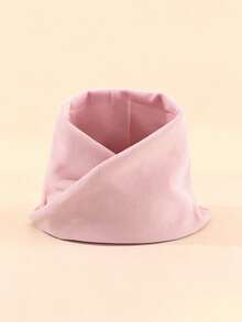 1pc Kids Solid Color Neck Warmer & Toddler Neck Warmer, Children's Scarf, Soft Winter Protective Ski Neck Gaiter, Suitable For Boys And Girls In Cold Weather - Crossover - View 11
