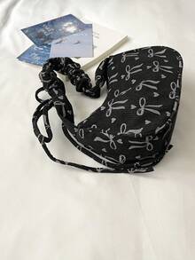 Tas Tangan Lipit dengan Pita yang Bergaya dan Manis, Hadiah Ideal untuk Remaja, Cocok untuk Aktivitas Luar Ruangan, Bermain, atau Perjalanan Harian. - MultiWarna - View 7