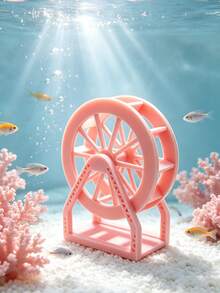 Aquarium Realistic Water Wheel Landscape Ornament, Minimalist Fish Tank Decorative Windmill, 3D Printed PLA Material Grass Tank Scenery Decoration Shrimp Tank Turtle Tank Underwater Decoration Ornament Fish Tank Micro Landscape Decoration Accessory - Happy Aquarium - View 10