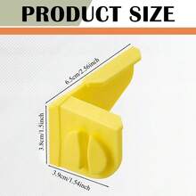 4pcs Construction Line Anchor Corner Brackets, Plastic Brick Masonry Line Fixing Tool Set, Used For Precise Brick And Block Alignment Masonry Line Guide - Corner Bracket - View 3