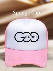 1pc Men Hat 'GOD IS GOOD' Printing Caps For Men Adjustable Hat Perfect For Parties, Hiking, Outdoor Trips Everyday Wear And Sun Protection - Multicolor - View 5