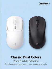 Bluetooth 2.4G Dual-Mode Wireless Mouse, Ergonomic Design, Comfortable Grip, Dual Wireless & Bluetooth Connectivity, Silent Type-C Charging, Compatible With PC, Laptop, Tablet, And Multiple Devices - View 9