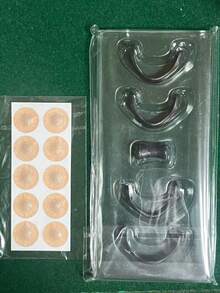 180/120/60/30/10pcs Magnetic Nasal Strips And Magnetic Nasal Dilators, Expand Nose - A-Black - View 4