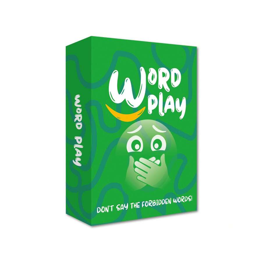 Word Play Forbidden Word Party Card Game, 55 Pcs Word Guessing Challenge Game For Adults, Fun Interactive Game For Halloween Christmas Holiday Gathering, Family Game Night, Perfect Entertainment Gift For 4+ Players - Multicolor - View 1
