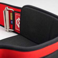 1pc Fitness Weightlifting Belt, White Letter Print, Suitable For Squats, Deadlifts, Presses, Powerlifting And Other Weighted Strength Training, Adjustable Hook And Loop Buckle, Gift Box Packaging - Multicolor - View 4