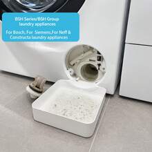 Washing Machine Drip Tray, High-Efficiency Leak-Proof Tray, Prevents Overflow, Washing Machine Drainage Guide Water Guard, Ideal Water Collector, Prevents Laundry Room Spills And Protects Laundry Room Floor, Suitable For Neff, Constructa - A - View 5