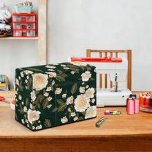1pc Universal Sewing Machine Dust Cover, Home Sewing Machine Protective Cover, Decorative Cover - Full Coverage - View 3