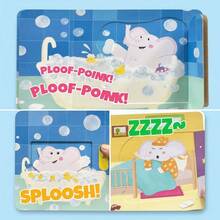 beartale Elephant Bubble Bath Interactive Push-Pull Slide Board Book, Habit Pals Daily Routine Bath Time Story Book, Early Learning Sensory Activity Book, Fine Motor Skills Educational Toy, Birthday Gift For Toddlers Boys And Girls - Multicolor - View 5