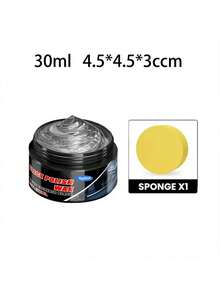 KineShineX Car Interior Polishing Paste, Car Leather Seat & Dashboard Control Panel Polishing Repair Cream, Scratch Repair Wax, Tire Shine Agent, Car Accessories, Comes With Car Cleaning Sponge - Multicolor - View 11